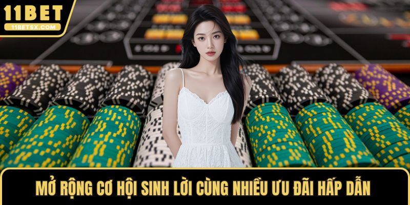 Mở rộng cơ hội sinh lời cùng nhiều ưu đãi hấp dẫn
